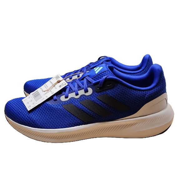 Adidas RunFalcon 3.0 Men’s Running Shoes | Blue | Size 11 | NWT - Picture 1 of 11